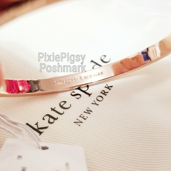 Kate Spade Ready Set Bow Bangle Crystal Bracelet - Picture 4 of 6